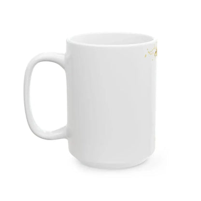 Flag-map of the United States Virgin Islands (United States) White Coffee Mug - Go Mug Yourself