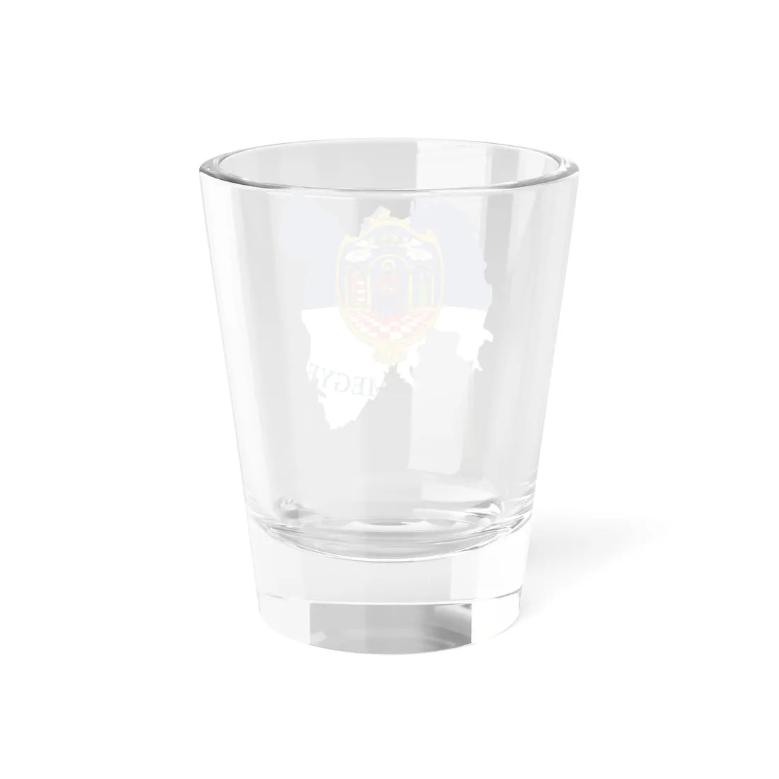 Flag-map of Tolna County (Hungary) Shot Glass 1.5oz - Go Mug Yourself