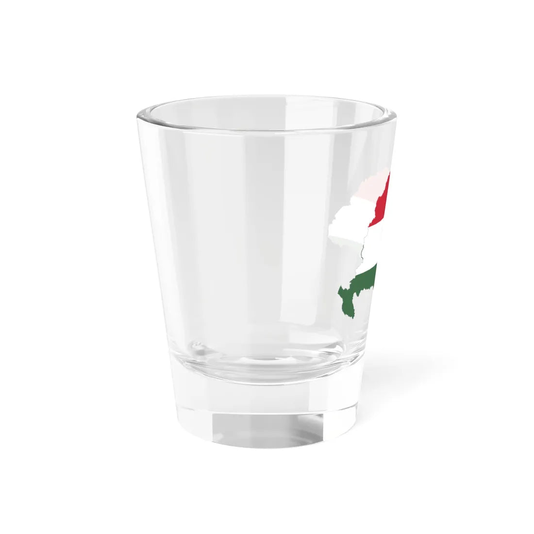 Flag-map of Transleithania 1896-1915 (Hungary) Shot Glass 1.5oz - Go Mug Yourself