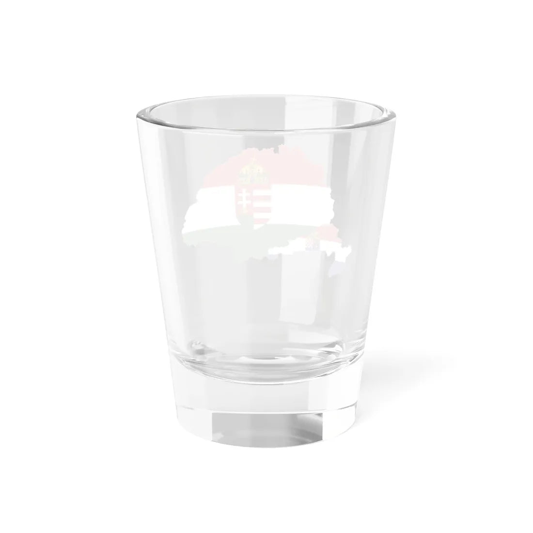 Flag-map of Transleithania 1896-1915 variant (Hungary) Shot Glass 1.5oz - Go Mug Yourself