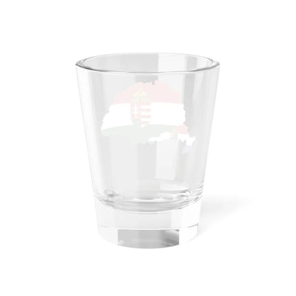 Flag-map of Transleithania 1896-1915 variant (Hungary) Shot Glass 1.5oz - Go Mug Yourself