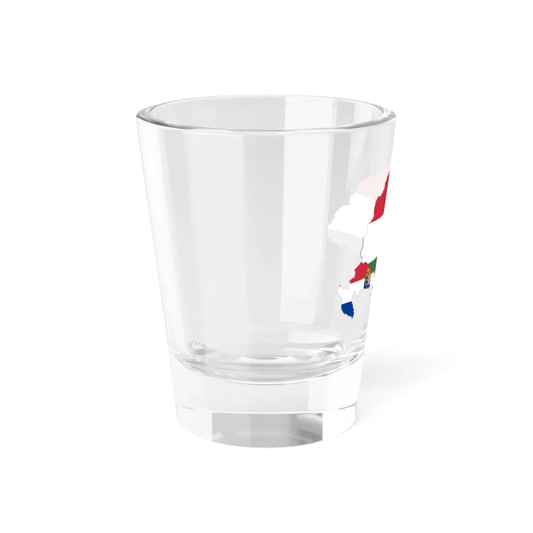 Flag-map of Transleithania 1896-1915 variant (Hungary) Shot Glass 1.5oz - Go Mug Yourself
