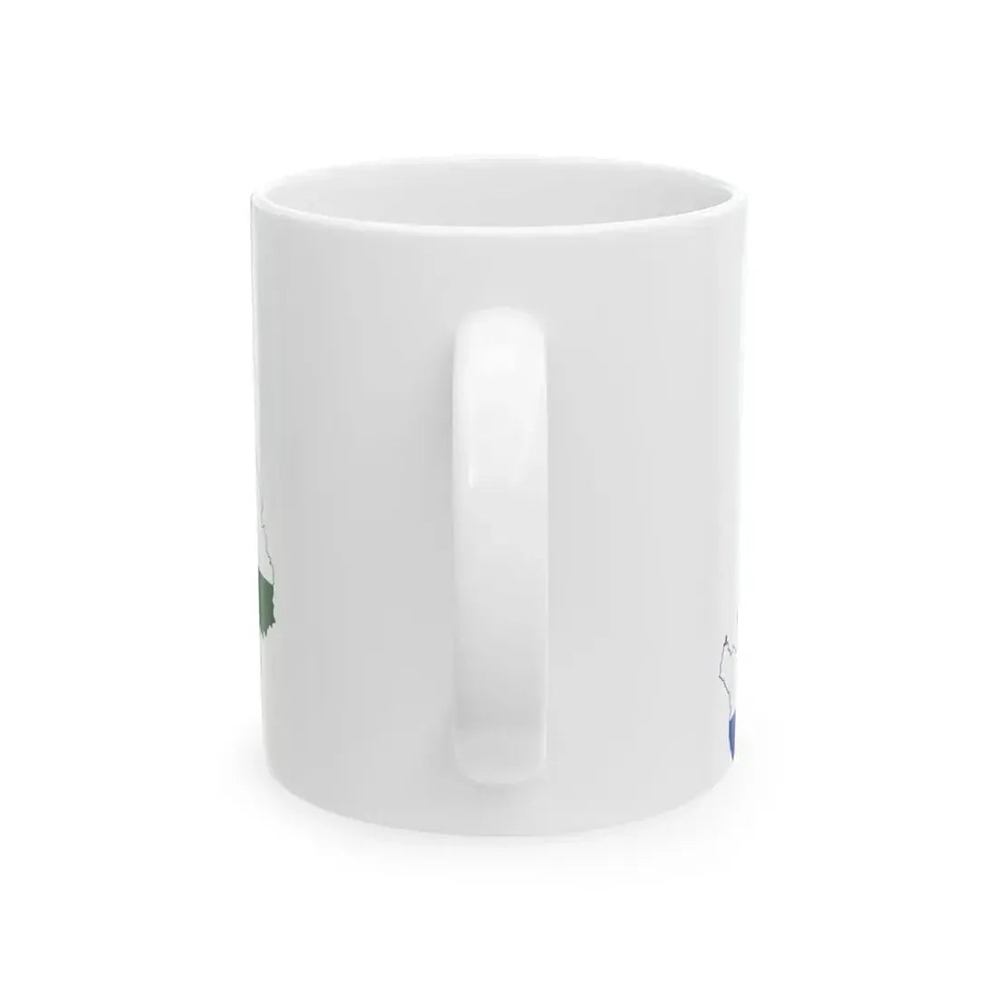 Flag-map of Transleithania 1896-1915 variant (Hungary) White Coffee Mug - Go Mug Yourself