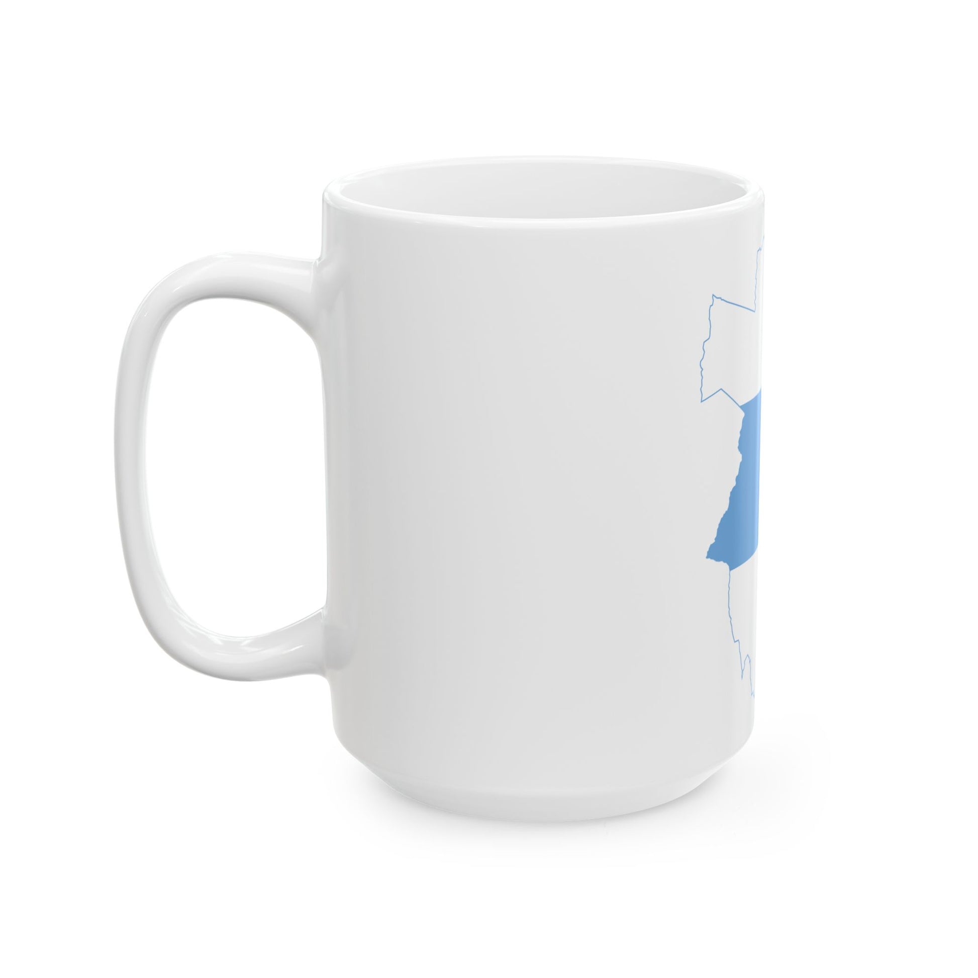 Flag-map of Tucuman Province (Argentina) White Coffee Mug-Go Mug Yourself