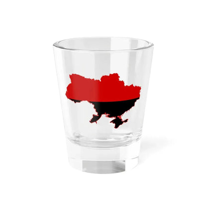 Flag map of Ukraine OUN-r (Ukraine) Shot Glass 1.5oz 1.5oz - Go Mug Yourself