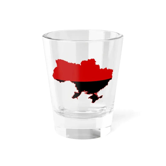 Flag map of Ukraine OUN-r (Ukraine) Shot Glass 1.5oz 1.5oz - Go Mug Yourself