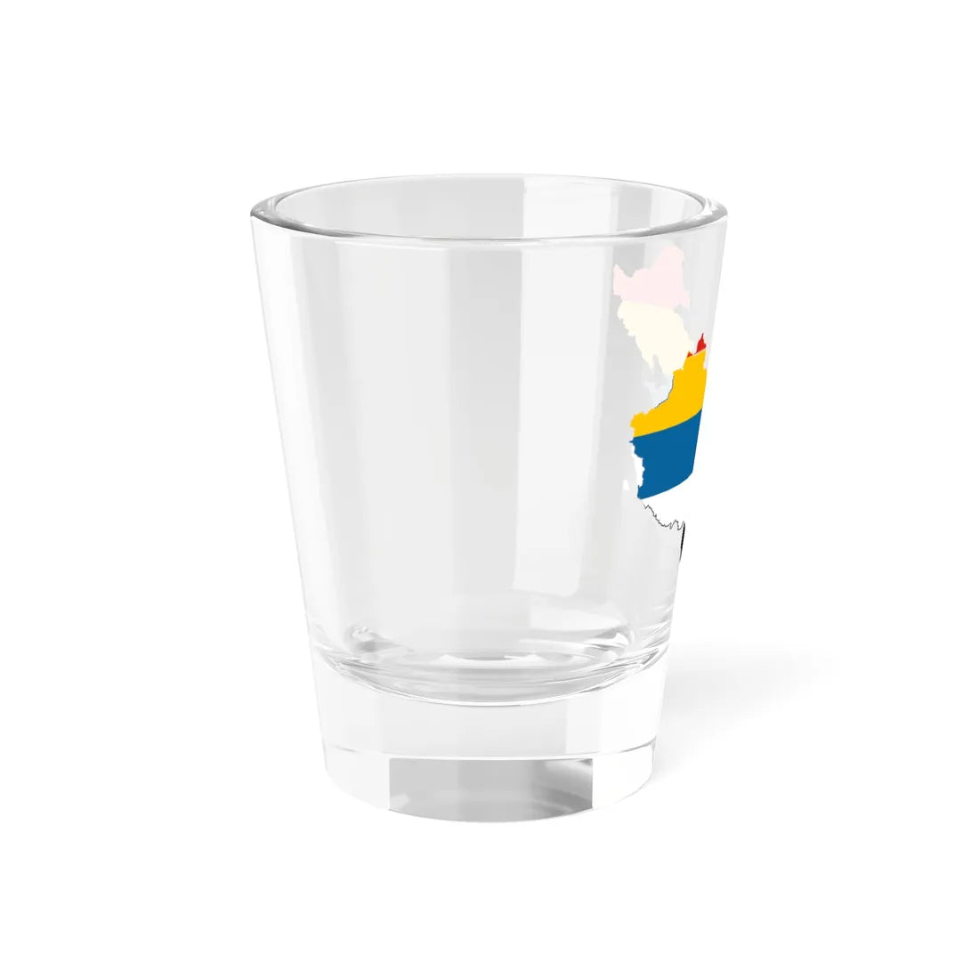 Flag map of Unified China Beiyang Government (China) Shot Glass 1.5oz - Go Mug Yourself