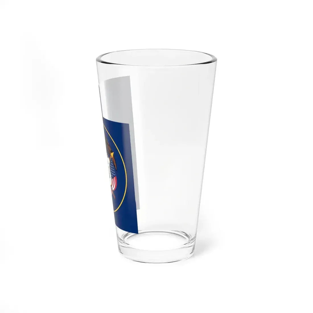 Flag-map of Utah (United States) Pint Glass 16oz - Go Mug Yourself