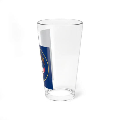 Flag-map of Utah (United States) Pint Glass 16oz - Go Mug Yourself