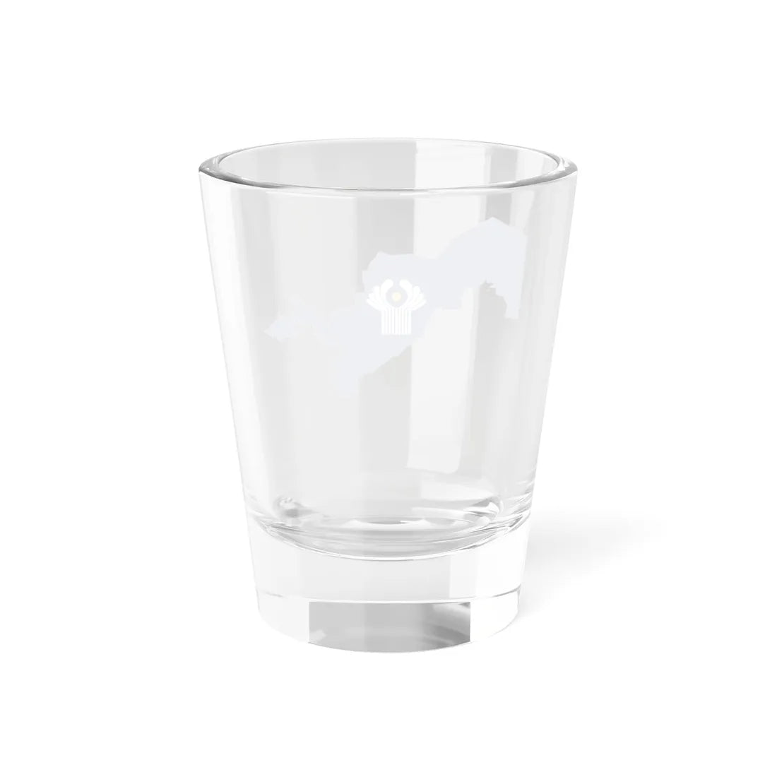 Flag-map of Uzbekistan CIS (Uzbekistan) Shot Glass 1.5oz - Go Mug Yourself