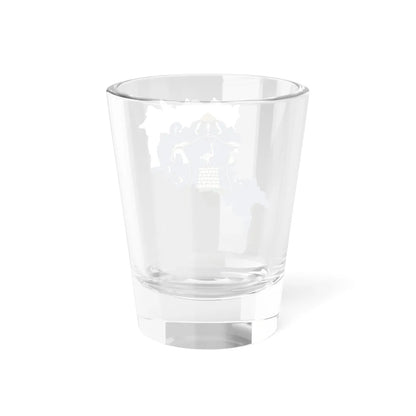 Flag-map of Vas County (Hungary) Shot Glass 1.5oz - Go Mug Yourself