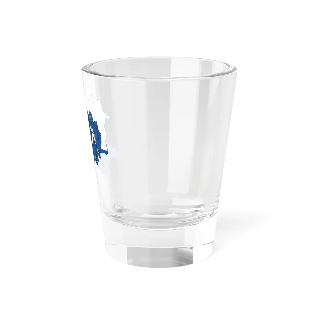 Flag-map of Vas County (Hungary) Shot Glass 1.5oz - Go Mug Yourself