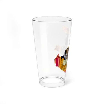 Flag-map of Veneto (Italy) Pint Glass 16oz - Go Mug Yourself