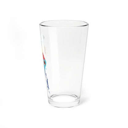 Flag map of Venezia Giulia (Italy) Pint Glass 16oz - Go Mug Yourself