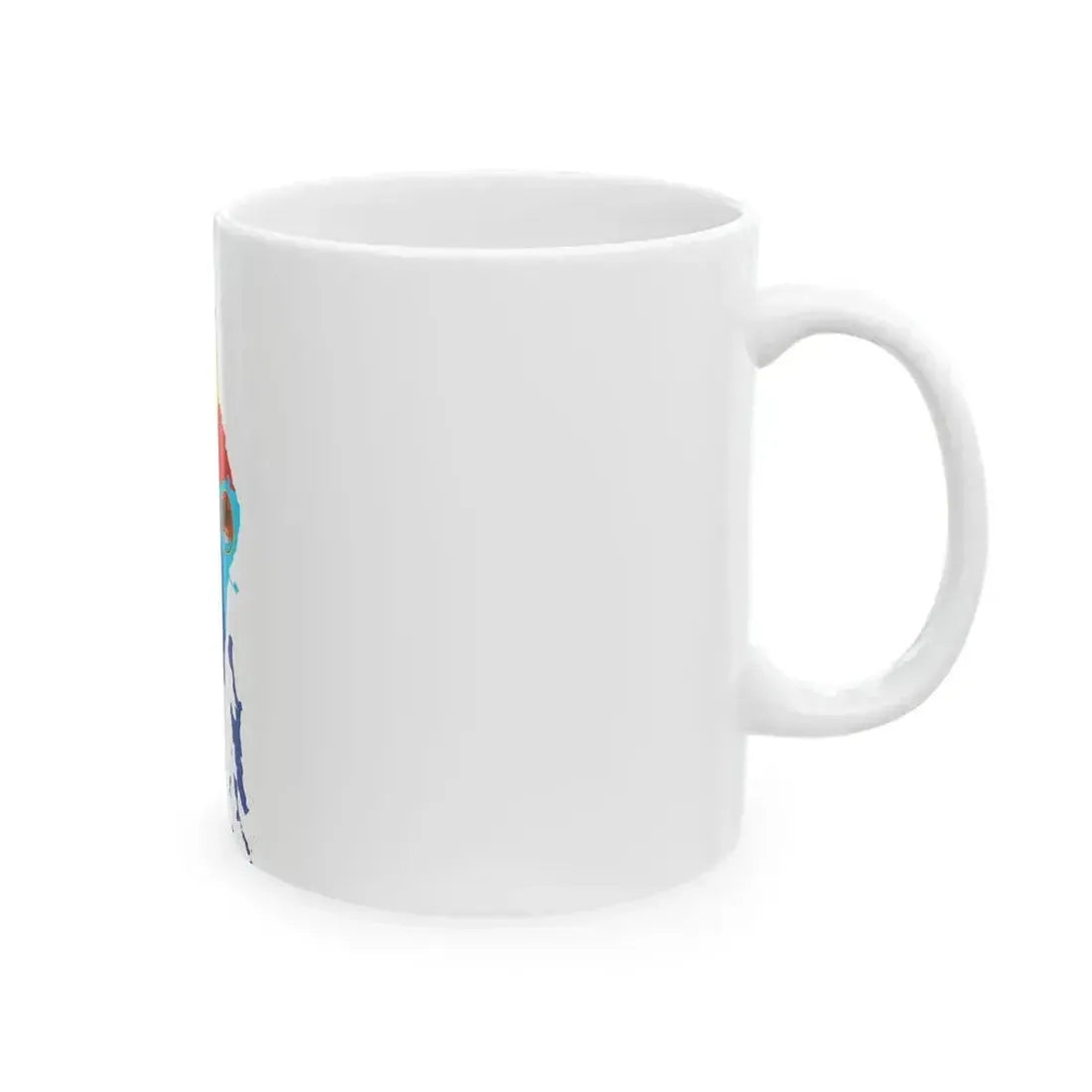 Flag map of Venezia Giulia (Italy) White Coffee Mug - Go Mug Yourself