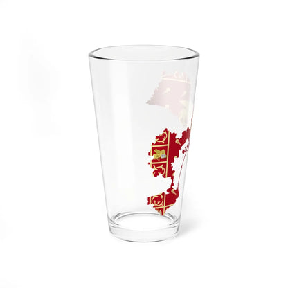 Flag map of Venice (Italy) Pint Glass 16oz - Go Mug Yourself