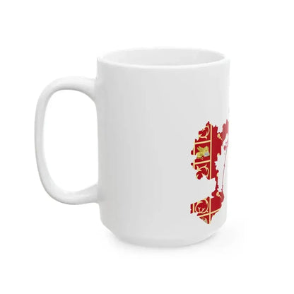 Flag map of Venice (Italy) White Coffee Mug - Go Mug Yourself