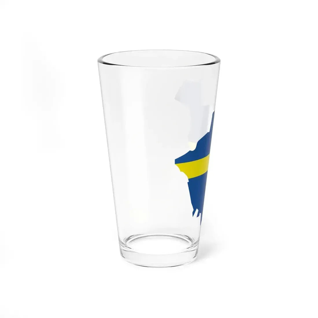 Flag-map of Verona (Italy) Pint Glass 16oz - Go Mug Yourself