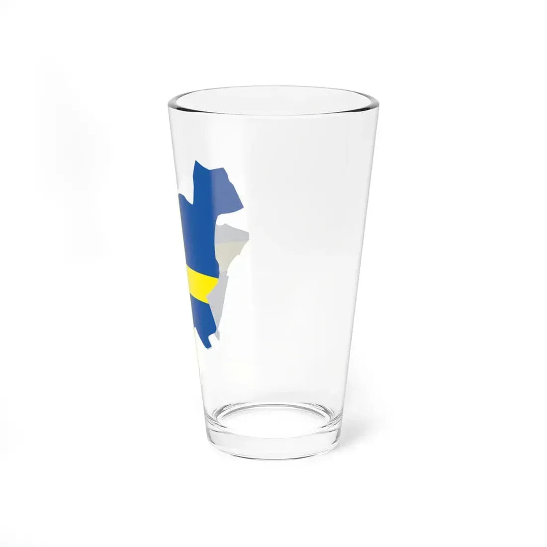 Flag-map of Verona (Italy) Pint Glass 16oz - Go Mug Yourself