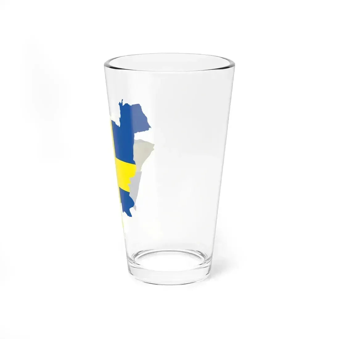 Flag map of Verona (Italy) Pint Glass 16oz - Go Mug Yourself