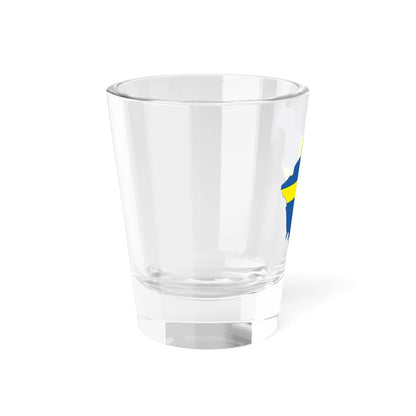 Flag-map of Verona (Italy) Shot Glass 1.5oz - Go Mug Yourself