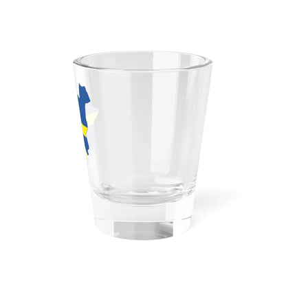 Flag-map of Verona (Italy) Shot Glass 1.5oz - Go Mug Yourself