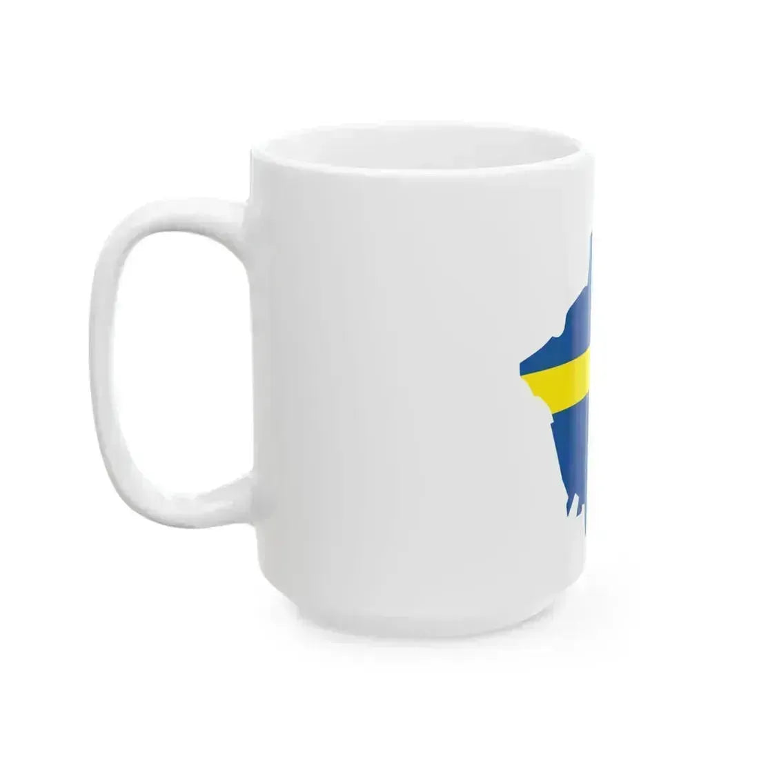 Flag-map of Verona (Italy) White Coffee Mug - Go Mug Yourself
