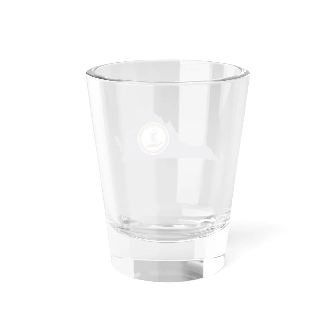 Flag-map of Virginia (United States) Shot Glass 1.5oz - Go Mug Yourself