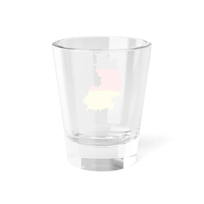 Flag-map of West Germany 1949-1990 (Germany) Shot Glass 1.5oz - Go Mug Yourself
