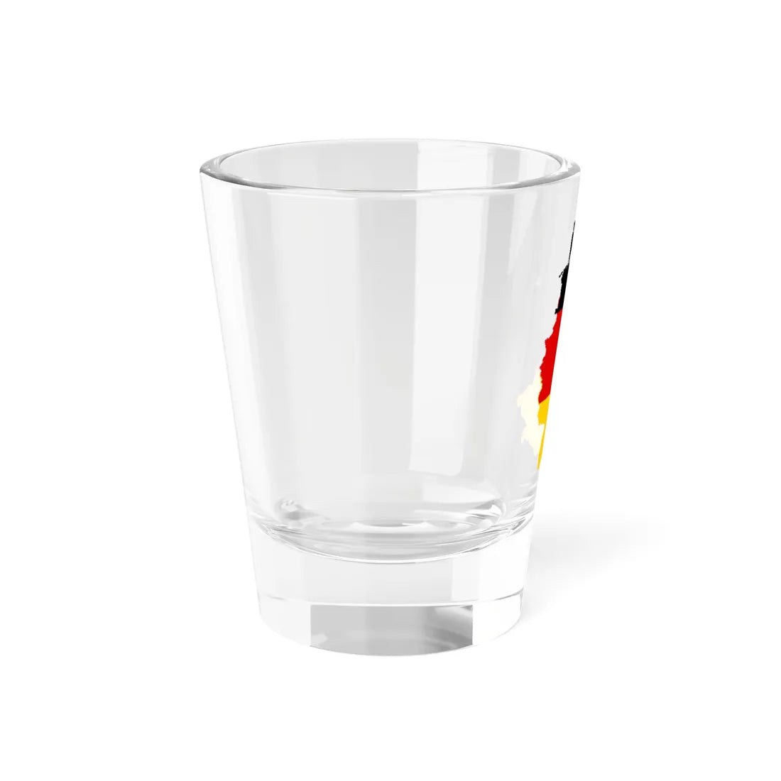 Flag-map of West Germany 1949-1990 (Germany) Shot Glass 1.5oz - Go Mug Yourself