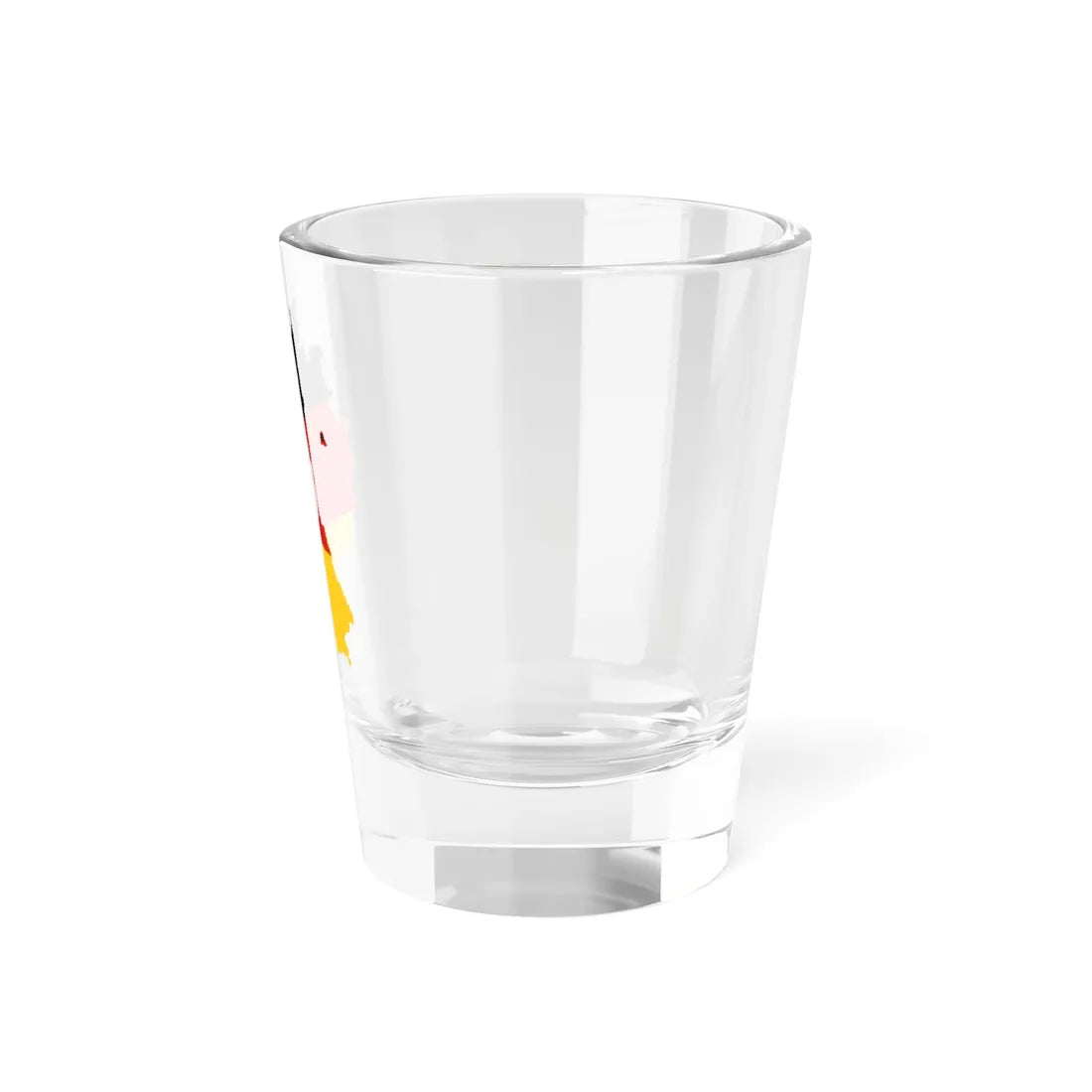 Flag-map of West Germany 1949-1990 (Germany) Shot Glass 1.5oz - Go Mug Yourself