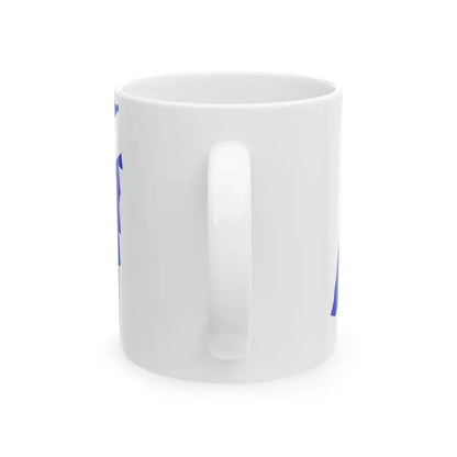 Flag-map of Windsor (Canada) White Coffee Mug - Go Mug Yourself
