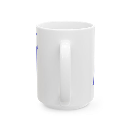 Flag-map of Windsor (Canada) White Coffee Mug-Go Mug Yourself