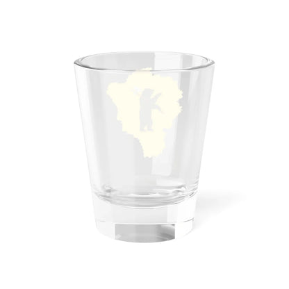 Flag-map of Yaroslavl Oblast (Russia) Shot Glass 1.5oz - Go Mug Yourself