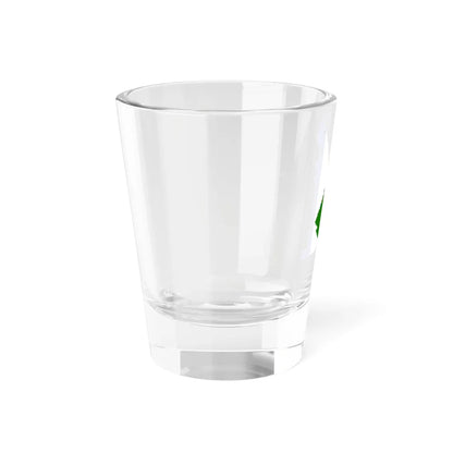 Flag-map of Yukon (Canada) Shot Glass 1.5oz - Go Mug Yourself
