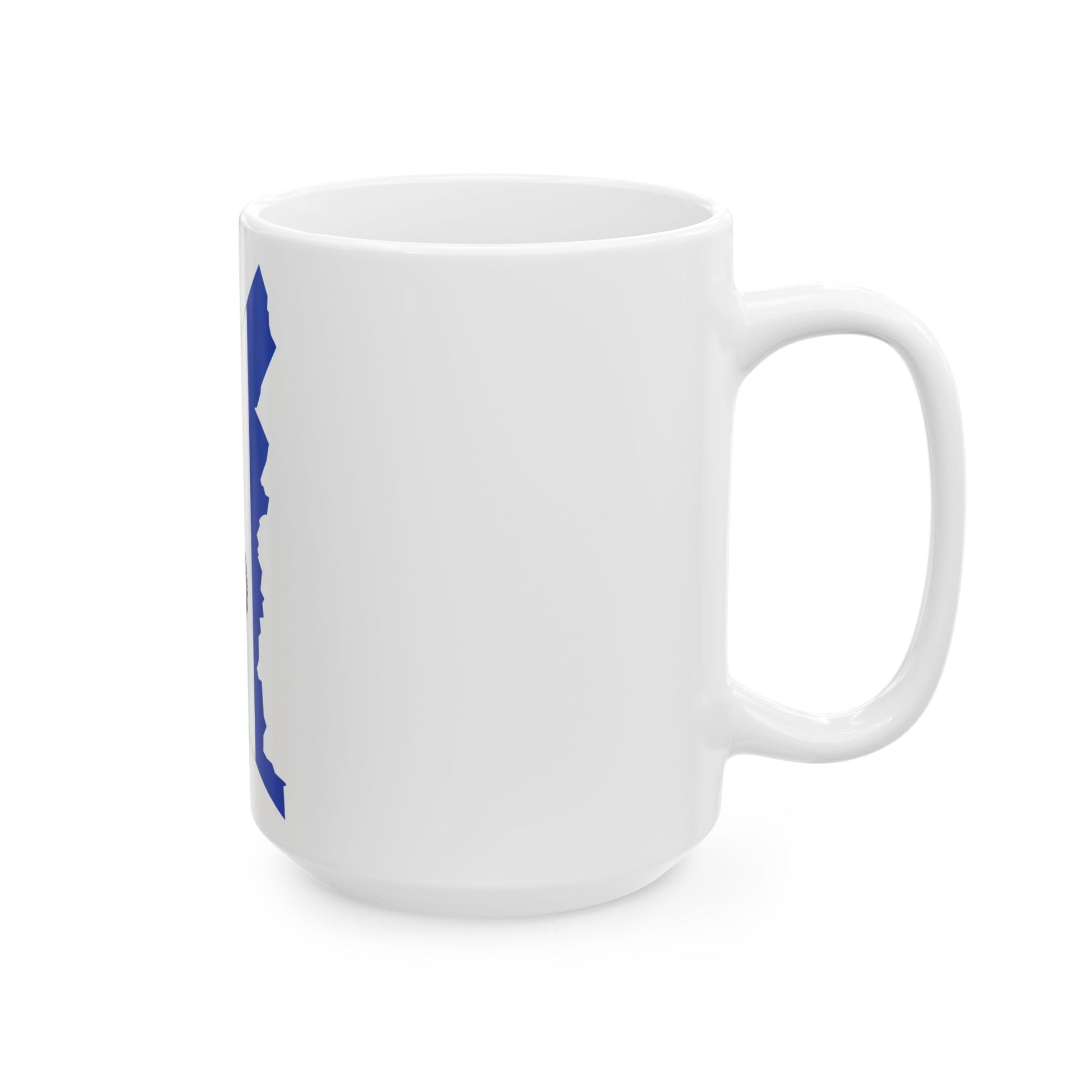 Flag-map of Yukon (Canada) White Coffee Mug-Go Mug Yourself