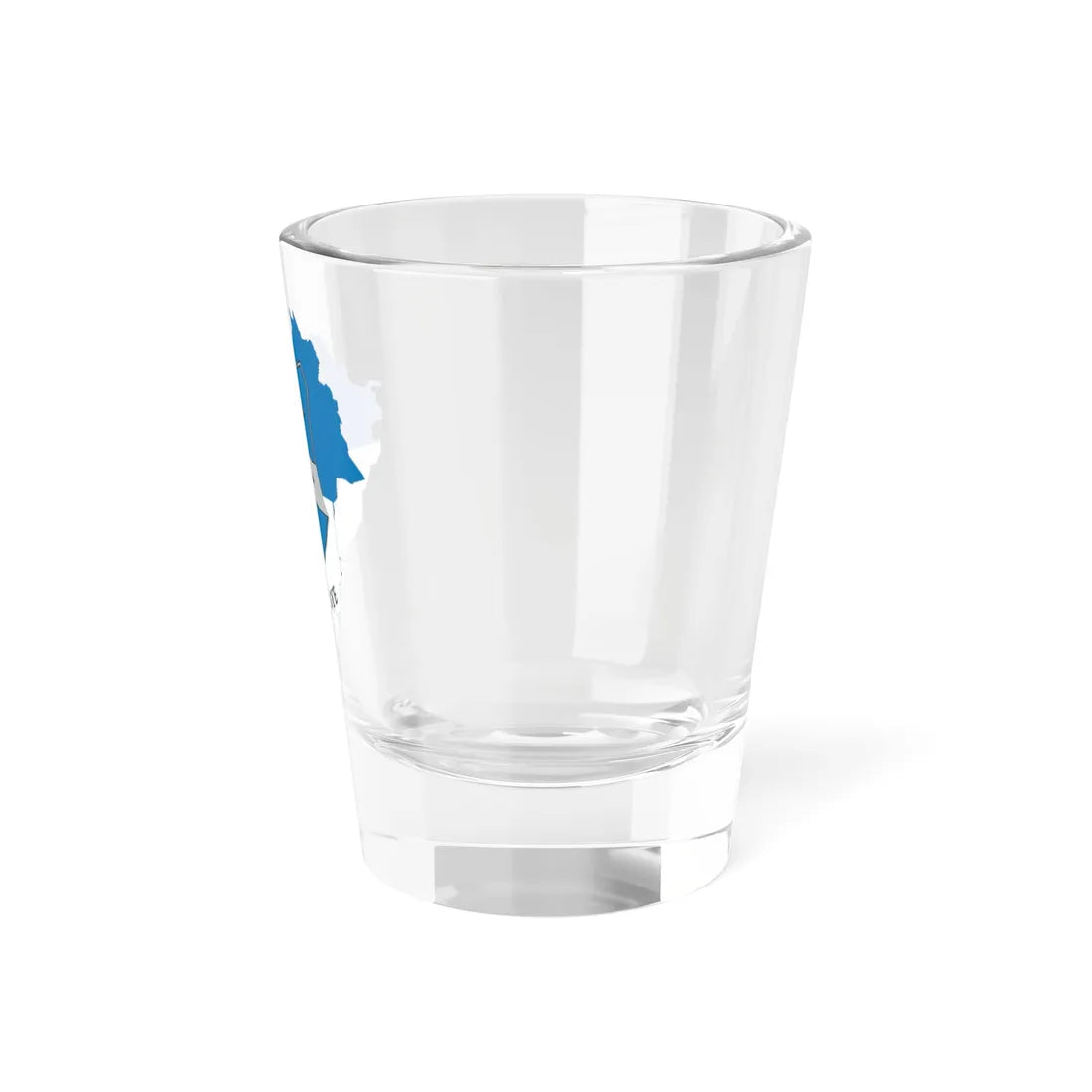Flag-map of Zala County (Hungary) Shot Glass 1.5oz - Go Mug Yourself