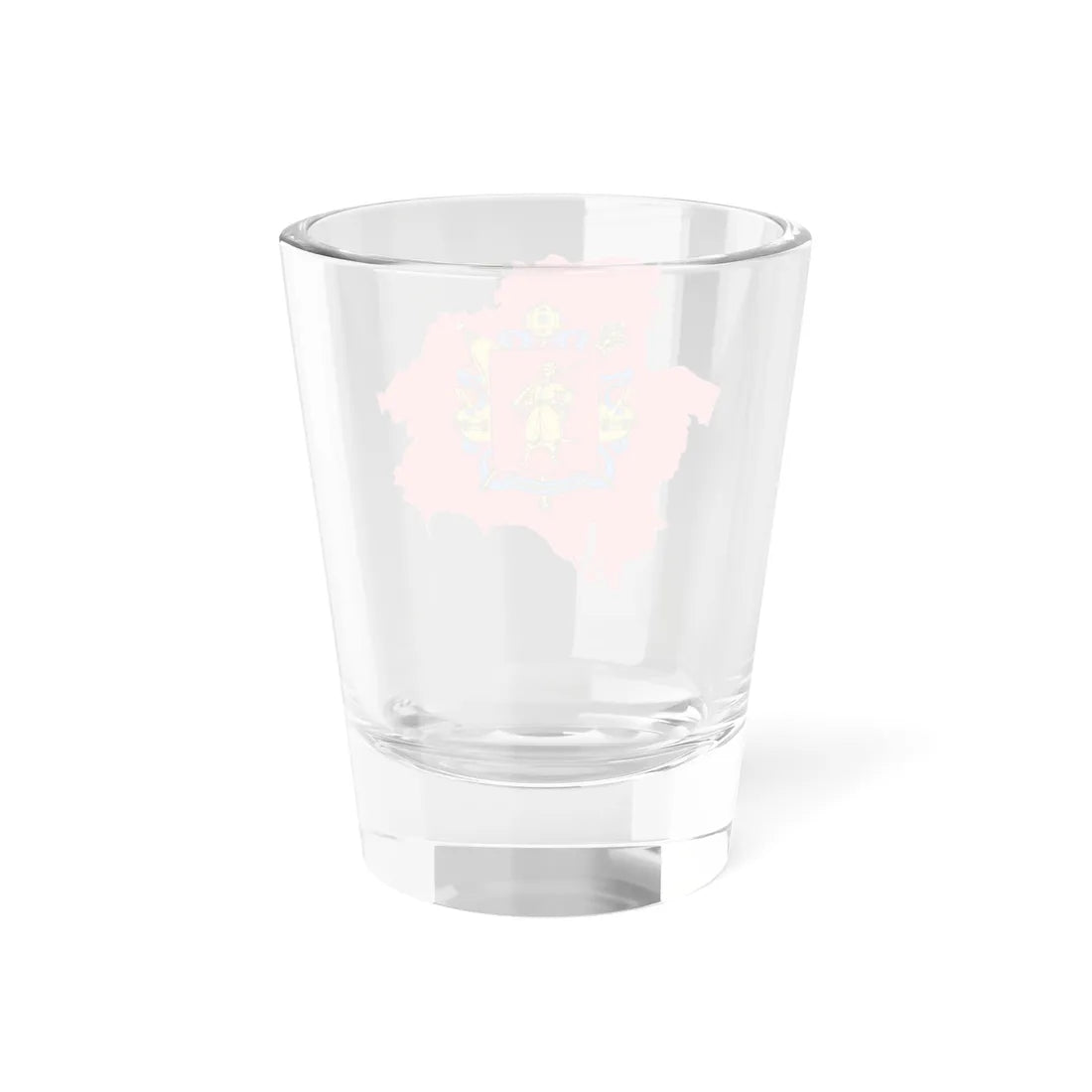 Flag-map of Zaporizhia Oblast (Ukraine) Shot Glass 1.5oz - Go Mug Yourself