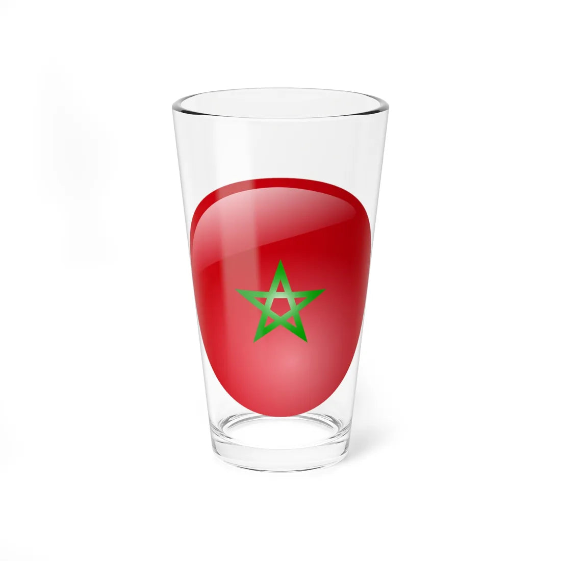 Flag Morocco 2019 (Morocco) Pint Glass 16oz 16oz - Go Mug Yourself
