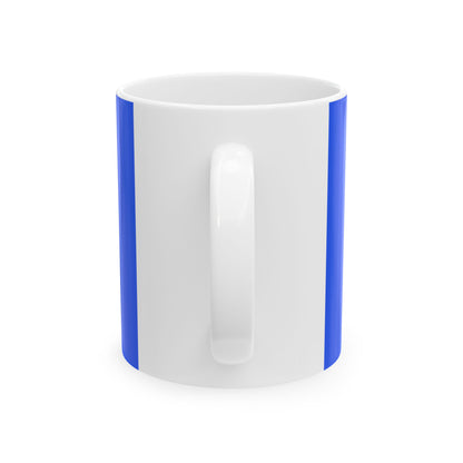 FLAG-Nograd (Hungary) White Coffee Mug-Go Mug Yourself