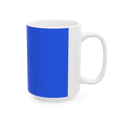 FLAG-Nograd (Hungary) White Coffee Mug-Go Mug Yourself