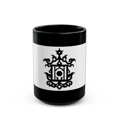 Flag of 18th Century Flag of Sulu Malaysia - Black Coffee Mug 15oz - Go Mug Yourself