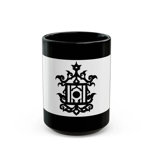 Flag of 18th Century Flag of Sulu Malaysia - Black Coffee Mug 15oz - Go Mug Yourself