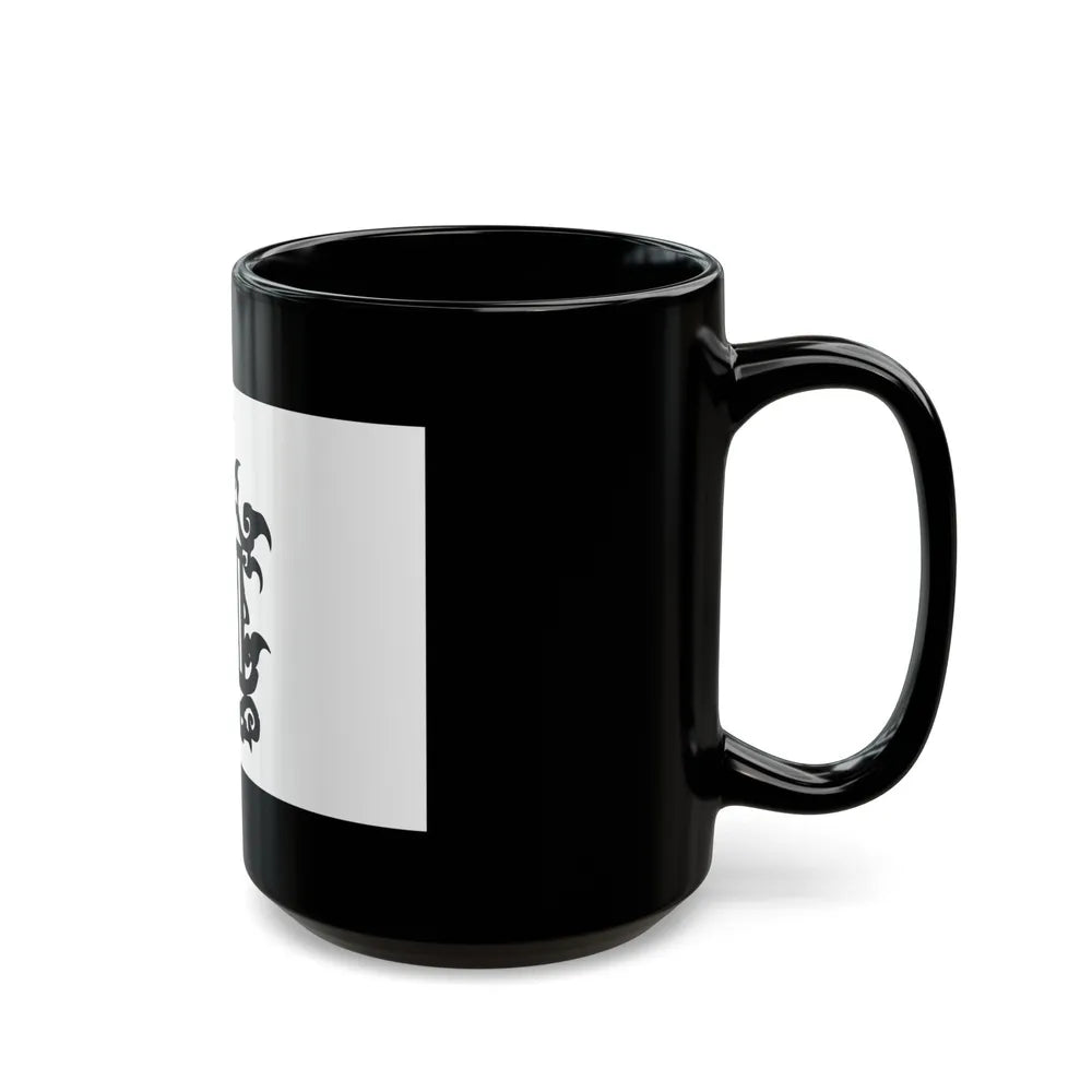 Flag of 18th Century Flag of Sulu Malaysia - Black Coffee Mug-Go Mug Yourself