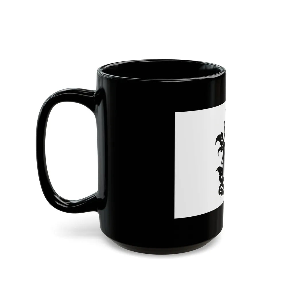 Flag of 18th Century Flag of Sulu Malaysia - Black Coffee Mug-Go Mug Yourself