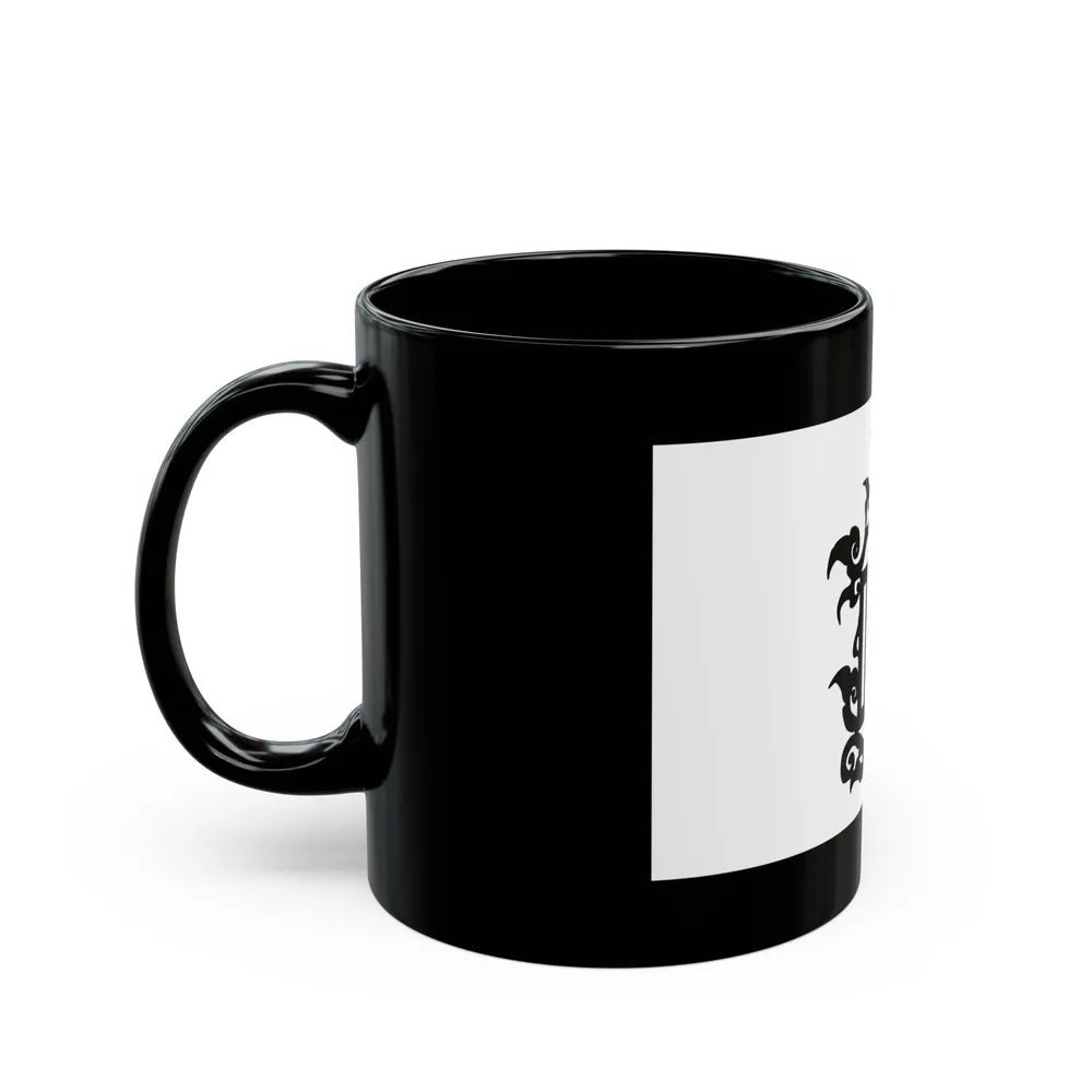 Flag of 18th Century Flag of Sulu Malaysia - Black Coffee Mug-Go Mug Yourself