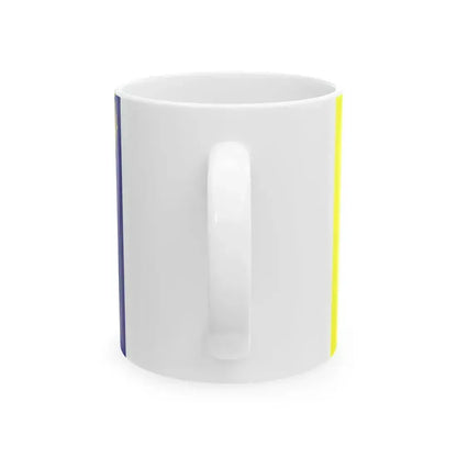 Flag of 1st Brigade Ireland (Ireland) White Coffee Mug - Go Mug Yourself
