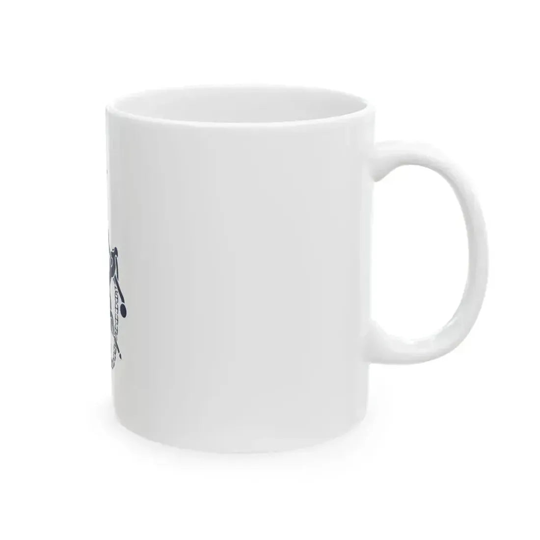 Flag of a 1-Star Assistant Surgeon General (United States) White Coffee Mug - Go Mug Yourself
