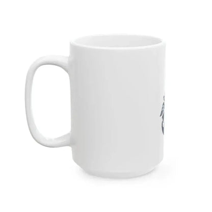 Flag of a 1-Star Assistant Surgeon General (United States) White Coffee Mug - Go Mug Yourself