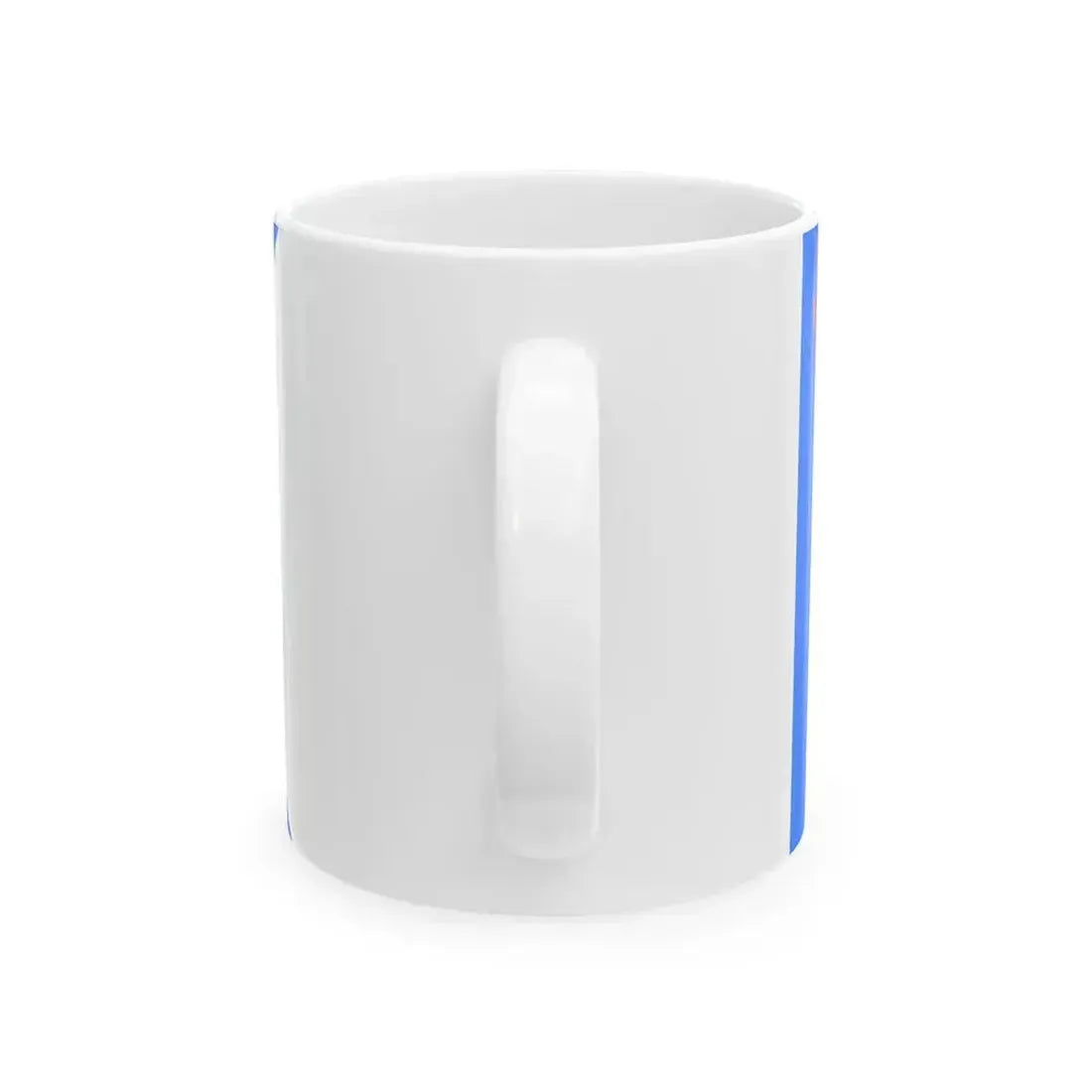 Flag of a Flag Officer of the Naval Forces of Algeria to 2004 (Algeria) White Coffee Mug - Go Mug Yourself